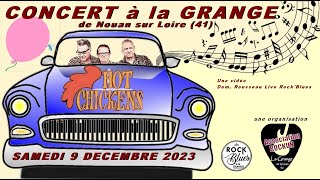 HOT CHICKENS à la Grange de Nouan by Dom. Rousseau Live Rock'Blues