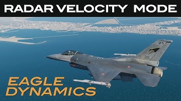 DCS: F-16C and F/A-18C Velocity Radar Modes Update