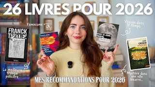 26 books for 2026 🗓️📚 The books YOU need to read this year