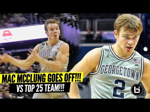 mac mcclung georgetown jersey