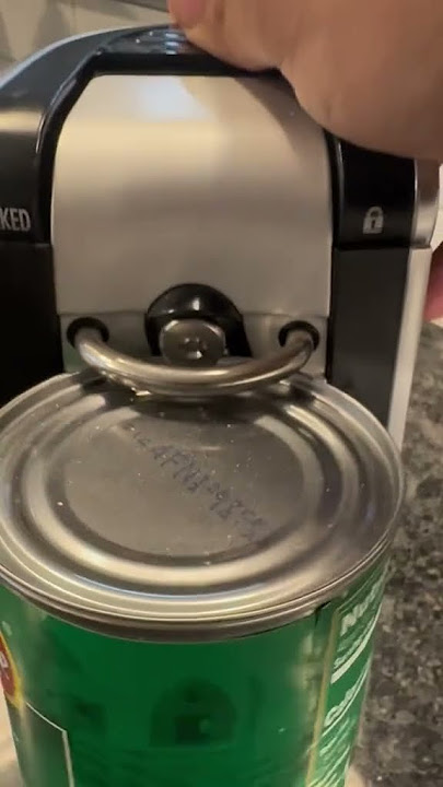 Fix for free Black + Decker space maker will not open the can. 