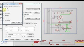 Piping General Arrangement Drawing (E3D)