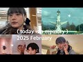 ( today is a memory ) 2025 February 阪急うめだpop up / 念願の太陽の塔 / アクセサリーデザイン / 伊勢丹pop up 設営 などなど