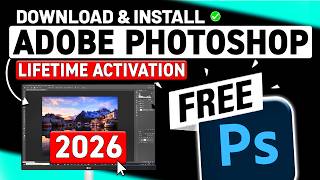 How to Download Adobe Photoshop for FREE on PC, MAC & LAPTOP⚡Adobe Photoshop Free Download screenshot 3