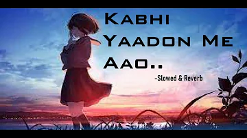 Kabhi Yaadon Mein Aao - Slowed & Reverb | Divya Khosla Kumar | Arijit Singh, Palak Muchhal