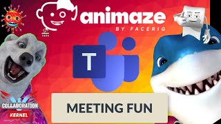 Using Microsoft Teams and Animaze by Facerig Fun with Meetings screenshot 4