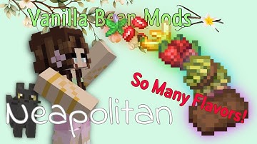 A Rainbow of Neapolitan! | Vanilla Bean Mods [Mod Showcase 1.20.1]