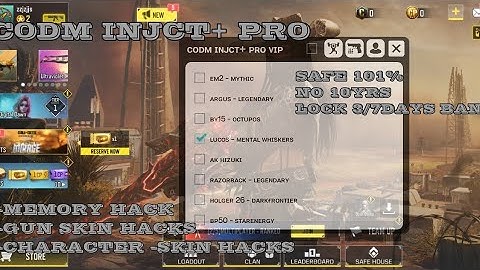 CODM INJECTOR | FREE AND PAID | VERSION 1.6.50