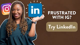 Do This to GROW ON LINKEDIN so you can break up with IG