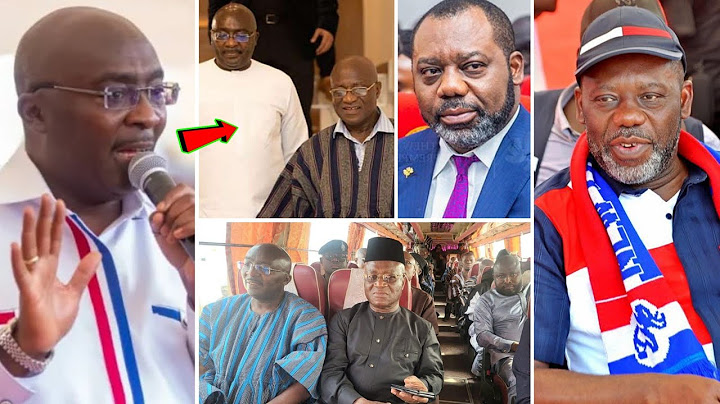 BREAK! Bawumia Dump NAPO As He Tips Kyei Mensah Bonsu As His Runningmate If He Wins NPP Election