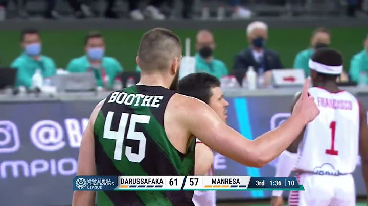 Darssafaka - BAXI Manresa 89-84: Nathan Boothe (20...