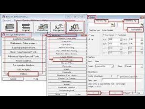 Methods of Layer Stacking by using arc map and ERDAS IMAGINE 2014 - YouTube