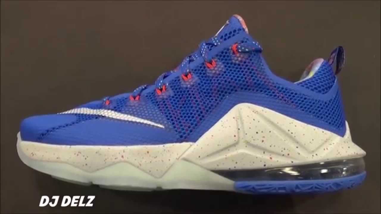 lebron 12 low blue