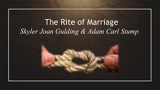 The Wedding of Skyler Joan Guldin & Adam Carl Stump