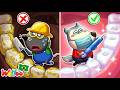 Socorro, Dente Sujo! 🧼🪥 Proteja seus dentes com Wolfoo | Wolfoo em Português