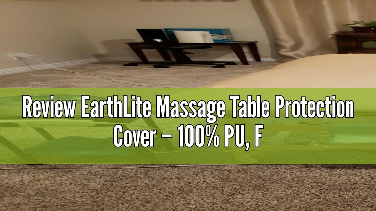 Review EarthLite Massage Table Protection Cover – 100% PU, Fitted Sheet, Fits Round & Square Corners