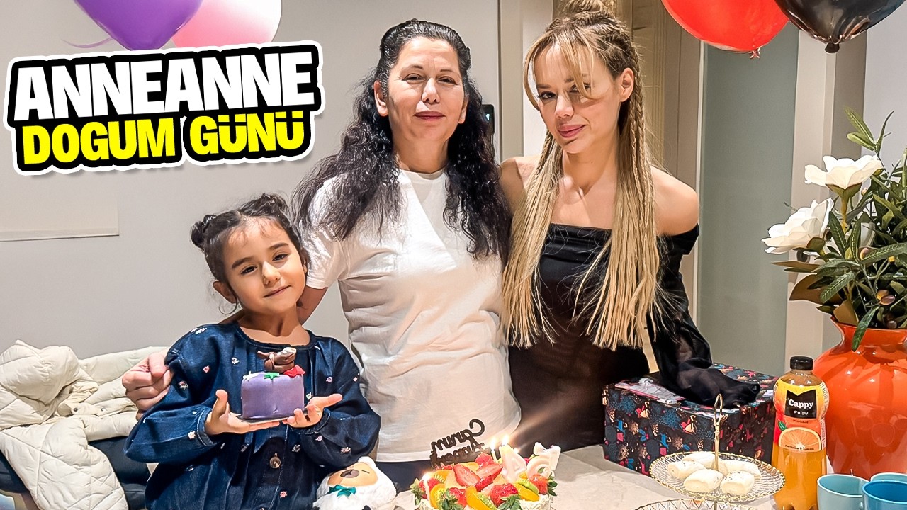 ANNEANNEME SÜRPRİZ DOĞUM GÜNÜ PARTİSİ !? | Gamze Karta Öykü Karta