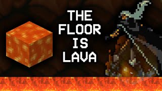 Speedrunning SotN Randomizer But The Floor Is LAVA!