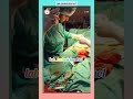 Stitching in the operation theator 🥺❤️ follow this channel
