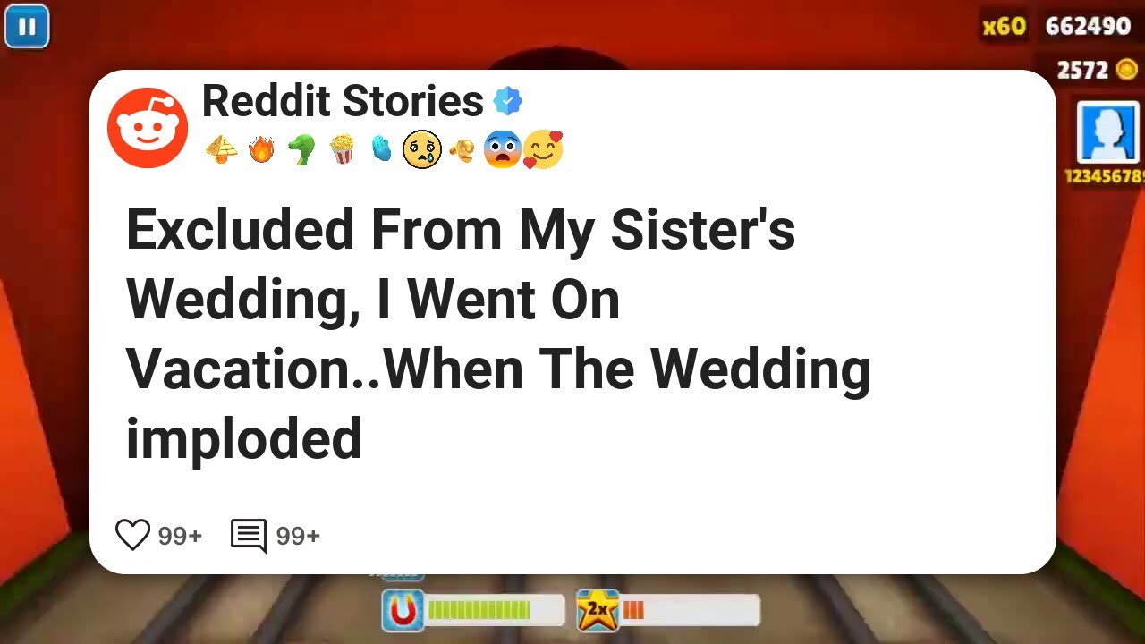 Меня не пригласили на свадьбу сестры, и я уехала в отпуск... Когда свадьба сорвалась #reddit