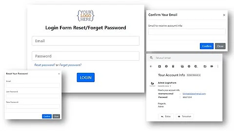 Web App Login Form - Reset and "Forget Password" Feature | Apps Script