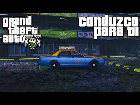 ASMR GTA V 🚕 Viaje en taxi ¿Te llevo?