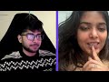 Omegle live 🔥🥵 chat cute girl,,,, mujhe patane ki koshish ki #livevoicechat 