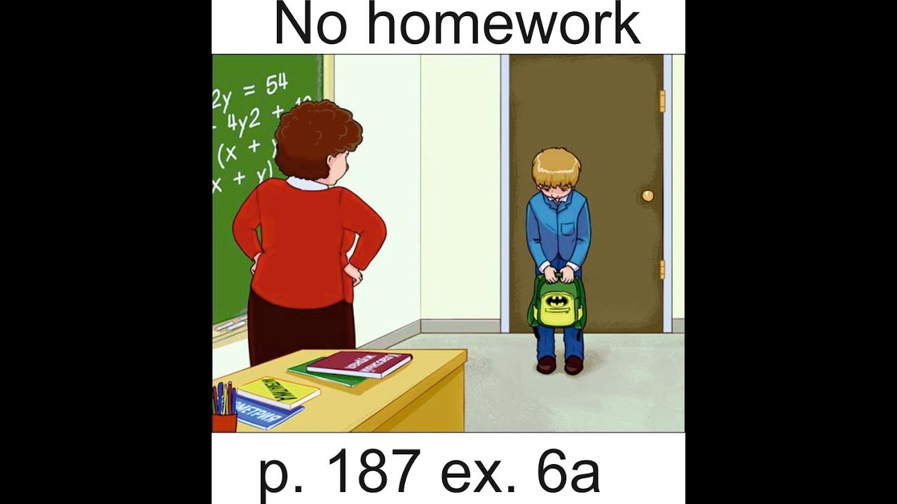 No homework. Английский по текстам, ГДЗ 6 класс - стр. 187 упр 6а - YouTube