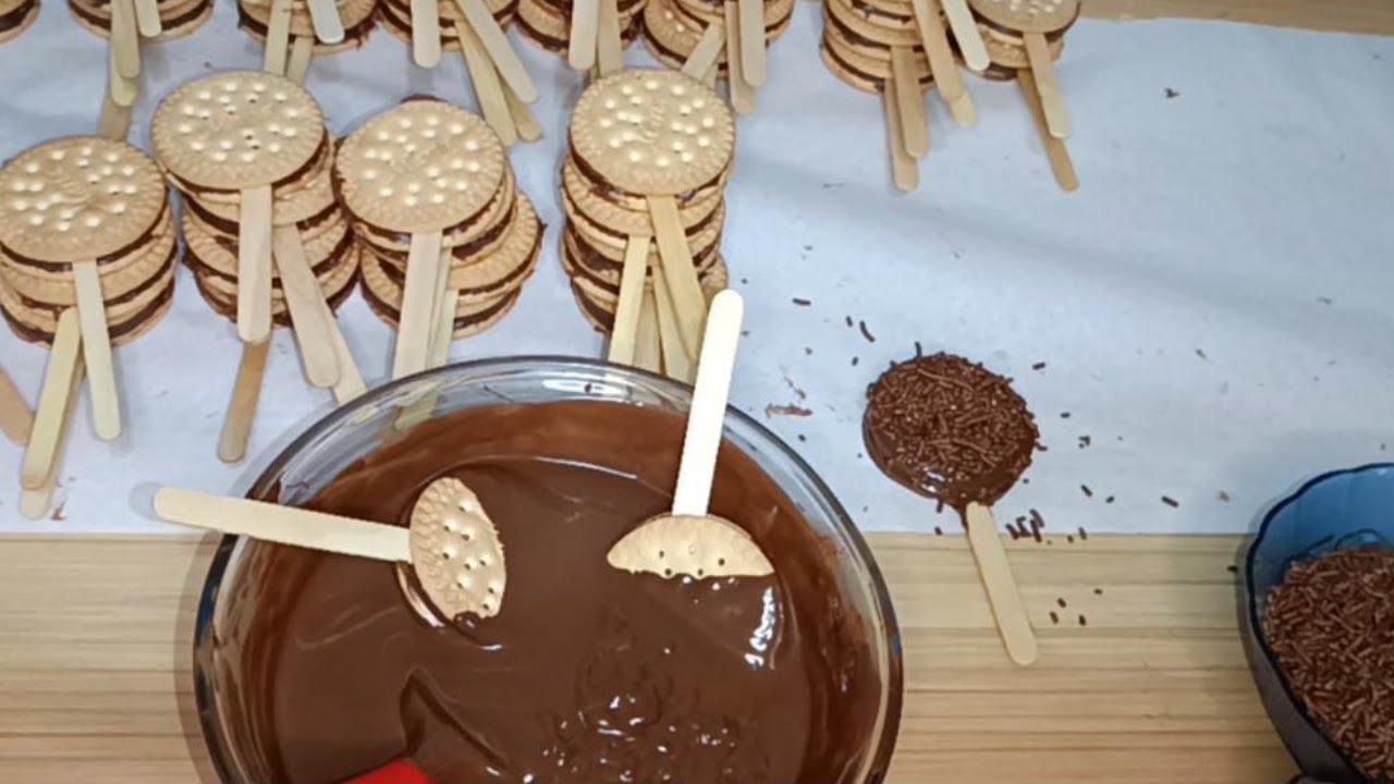 PIRULITO DE CHOCOLATE !!!! muito FÁCIL de fazer!!!