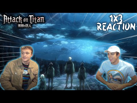 WILL EREN PASS TRAINING?! | Attack on Titan 1x3 "Humanity Rises Again, Part 1" Reaction!!