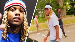 Lil Durk Pulls Up To Chicago And Walks Through Hood On 4th Of July
