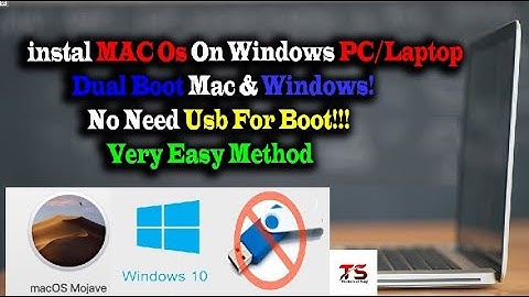 How To install MAC OS  On Windows Pc & Make Dual Boot Mac and Windows (For iCloud Bypas) 2020