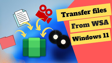 how to transfer files from wsa in Windows || push and receive files from wsa || Tech Hubs