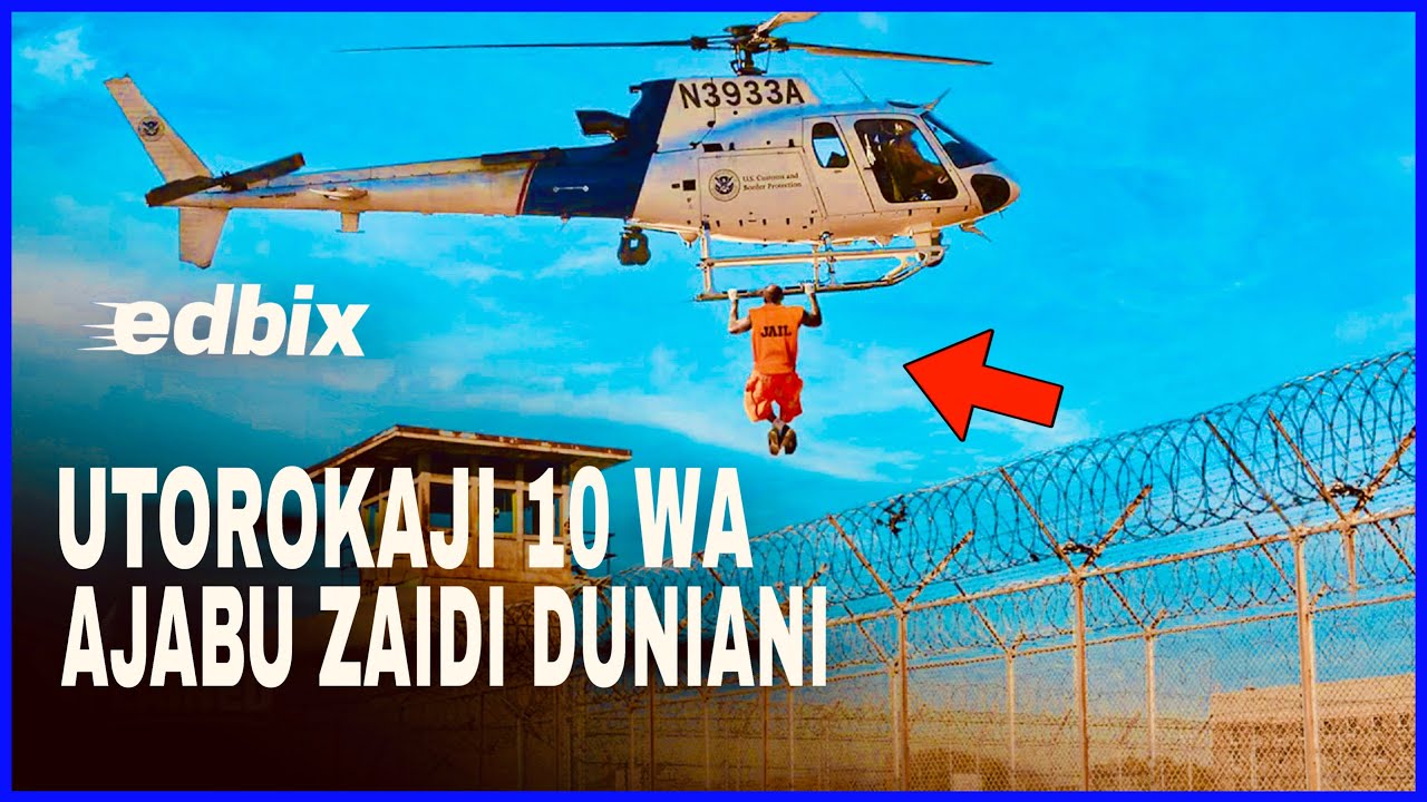 Wafungwa 10 waliotoroka Gerezani kwa maajabu na ufundi wa hali ya juu 😱😱