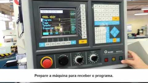 Receber programa no CNC do RGDNC ECO COMANDO MACH