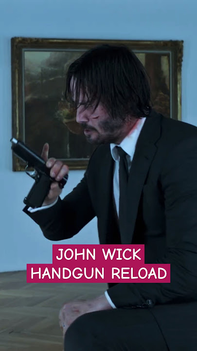 John Wick Realistic Gun Handling | John Wick Chapter 2