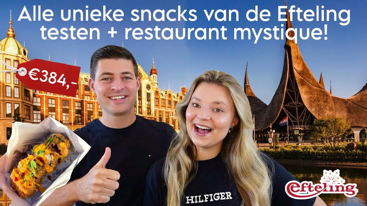 ALLE UNIEKE SNACKS VAN DE EFTELING TESTEN + RESTAURANT MYSTIQUE | Joyce Rikken