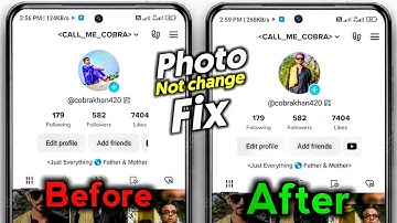 Tiktok profile photo not changing problem solved || Tiktok profile photo not changing
