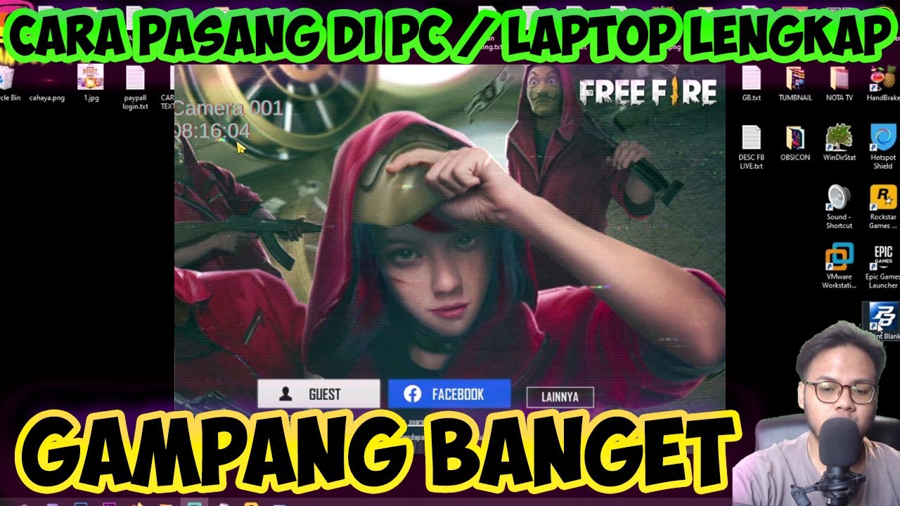 CARA DOWNLOAD FREE FIRE DI PC LAPTOP TANPA BLUESTACK DAN ...