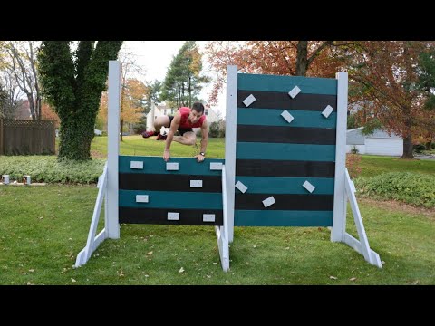 Philadelphia Eagles Obstacle Wall with Glidden Team Colors