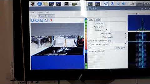 Raspberry Pi + GQRX + QSSTV