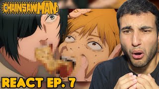 18) Denji e Makima fizeram AQUILO 🔞😳 React Chainsaw Man EP. 5 