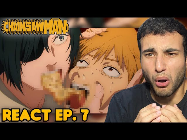 18) Denji e Makima fizeram AQUILO 🔞😳 React Chainsaw Man EP. 5 