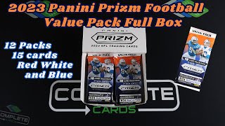 2023 Panini Prizm Football value pack box