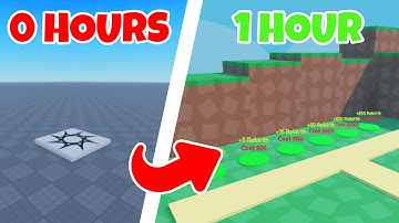 I Made A Button Simulator Game In 1 Hour On Roblox Studio!