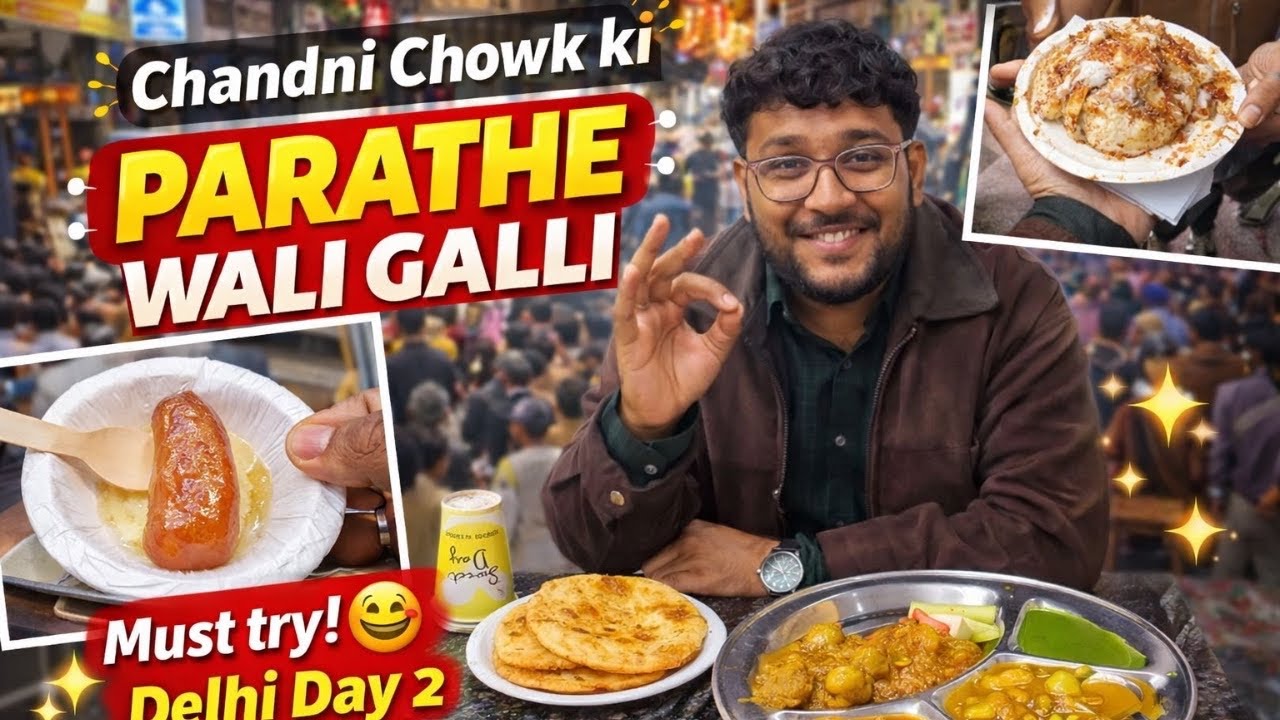 CHANDNI CHOWK ki Parathe wali galli | DELHI VLOG day 2 | day 31 challenge | food vlog