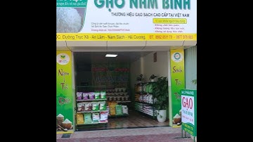 Biển quảng cáo đại lý gạo đơn giản, nổi bật - Quảng Cáo IQ