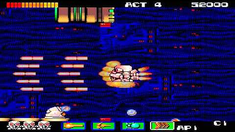 Atomic Robo-Kid Special [アトミックロボキッドSPECIAL] Game Sample -- PC Engine