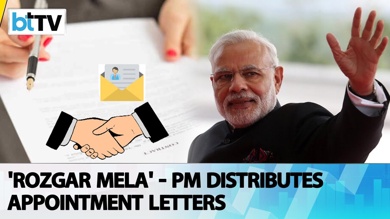 Prime Minister Narendra Modi distributes 71,000 appointment letters to newly inducted recruits