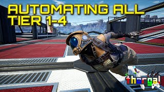 Satisfactory Lets Play - Automating all of Tier 1-4 - Season 2
Its been way overdue for us to fill our factory, and in the style of the rest of the series so far, we are going to the max of what we can do in the spawn area. Lets automate all of Tier 1-4 and unlock Tier 5&6.
Please make sure to leave a 👍 Like if you enjoyed the video! Thanks for watching!
♥ If you want to support my videos please consider donating via PayPal (http://goo.gl/8DxHgn) or becoming a Patreon (https://www.patreon.com/ftog_thorgal) ♥
■ Follow me on
» Twitter: https://twitter.com/ftog_thorgal
» Twitch: http://www.twitch.tv/ftog_thorgal
» Facebook: https://www.facebook.com/ThorgalDailyGaming/
» Discord: https://discord.gg/VM5jfDa
About the game: https://www.satisfactorygame.com/
Satisfactory is a new game from Coffee Stain Studios, the creators of Goat Simulator and the Sanctum series. Satisfactory is a game of factory management and planet exploitation. As an engineer working for FICSIT Inc., you are dropped onto an alien planet with a handful of tools and must harvest the planets natural resources to construct increasingly complex factories for automating all your resources needs. After you are set up, it will be time to build the Space Elevator and begin Project Assembly, supplying FICSIT with increasingly numerous and complex components for their unknown purposes.
The main focus of the game lies in constructing buildings and linking them together with Conveyor Belts so that your factory can handle the entire process of item construction for you, including mining, transport, delivery, and generating power to keep itself running. More advanced engineers will precisely adjust their buildings clock speed to maximize efficiency. Satisfactory Lets Play - Automating all of Tier 1-4 - Season 2